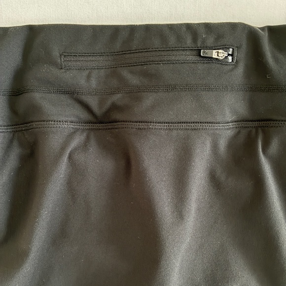 Athleta Skort Capri Leggings XL Black Pickleball Tennis Athletic Activewear - Picture 7 of 14